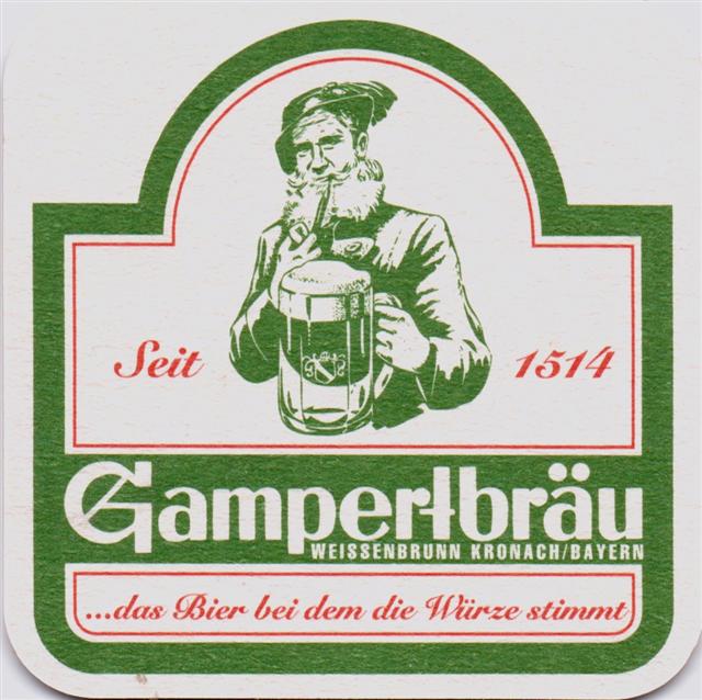 weißenbrunn kc-by gampert jahre 5a (quad180-u das bier-grünrot) 